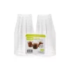 True Party Plastic Cups, Disposable Drinkware - Drinking Tumblers for Cocktails and Wine - 5oz Set of 40